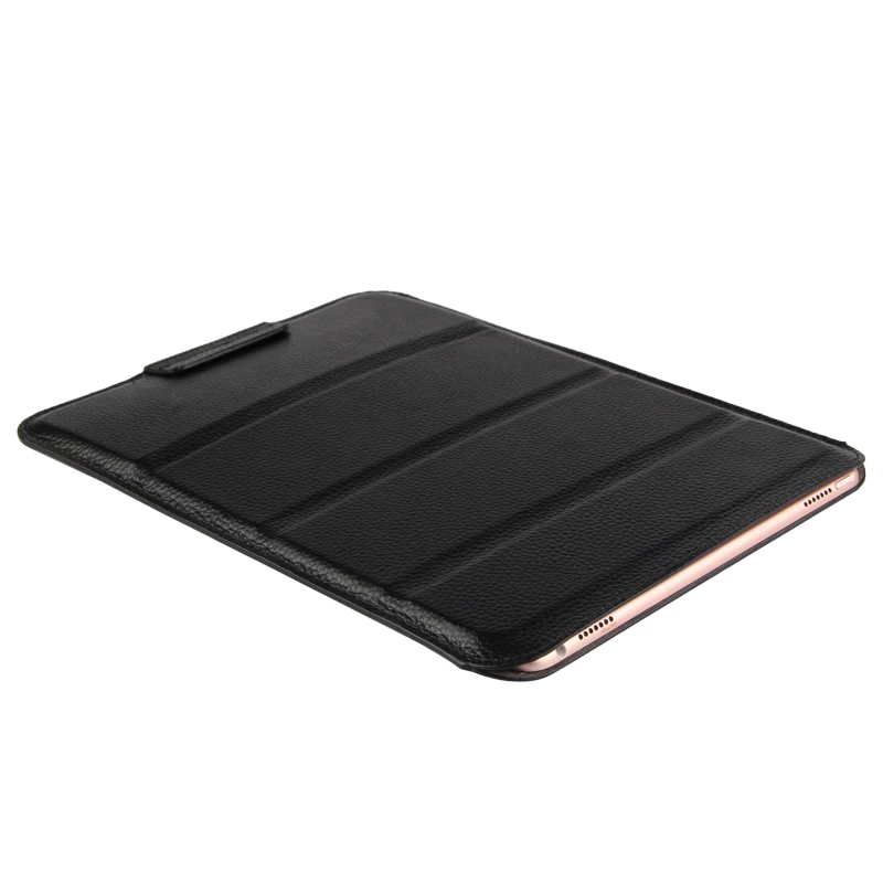 Case Cowhide Sleeve For iPad Pro 12.9 Tablet PC Protective Smart cover Protector Genuine Leather For Apple iPad 12.9 inch Cases