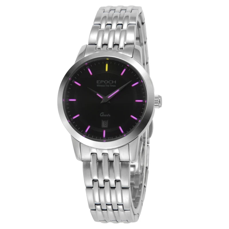  EPOCH 6023L waterproof 50m tritium gas luminous vogue business lady women quartz watch wristwatch