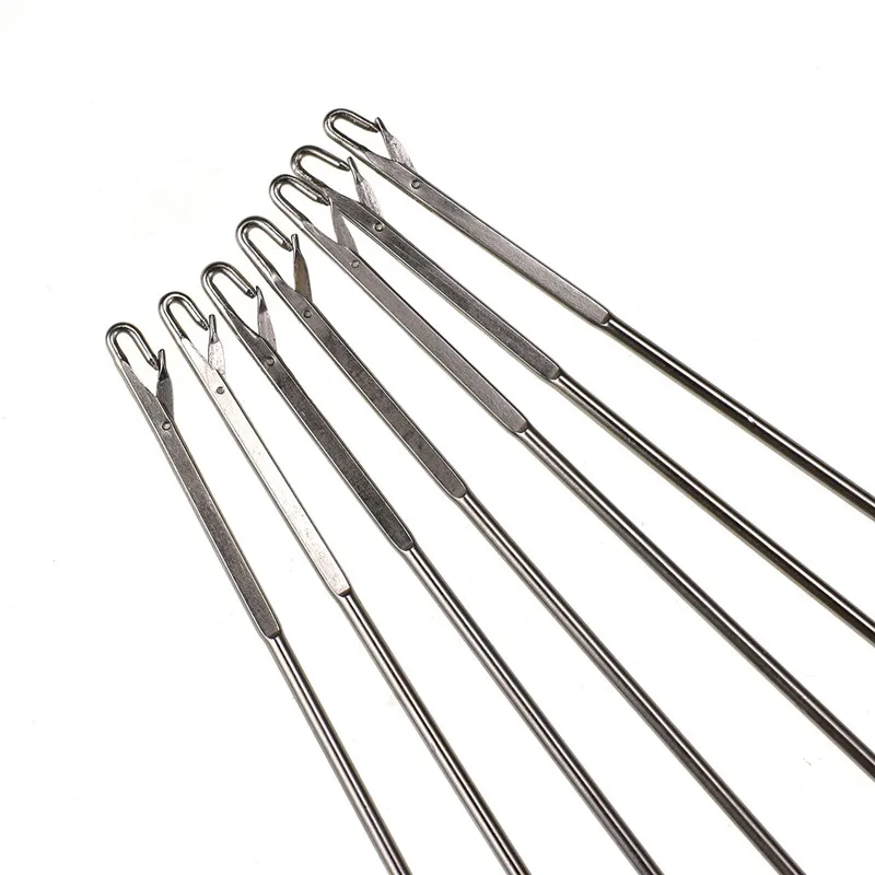 Looen 2pcs Sewing Needles Embroidery Beading Tapestry Household DIY Hand Stitching Crochet Hook Set Tool Kit Sewing Accessories  (6)