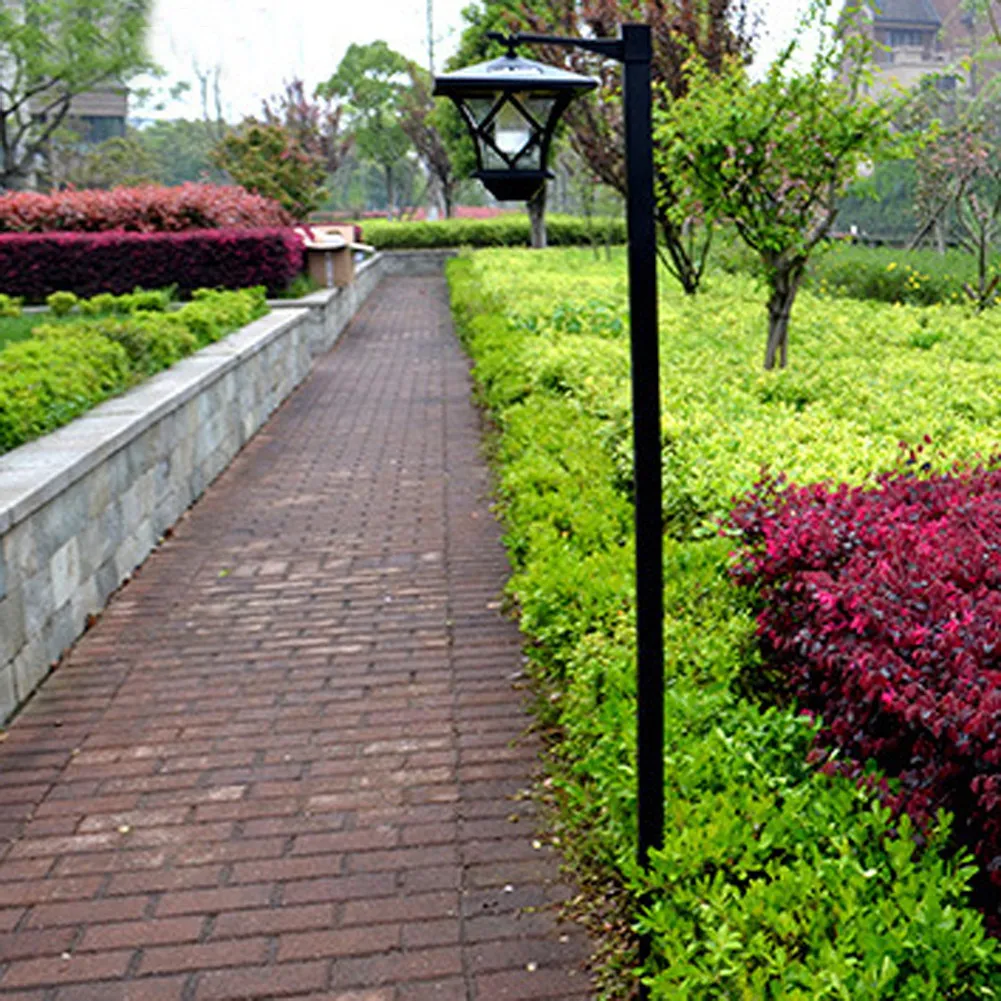 Solar Powered LED Lamp Post Light Outdoor Garden Path Lawn Landscape Decor Lamp