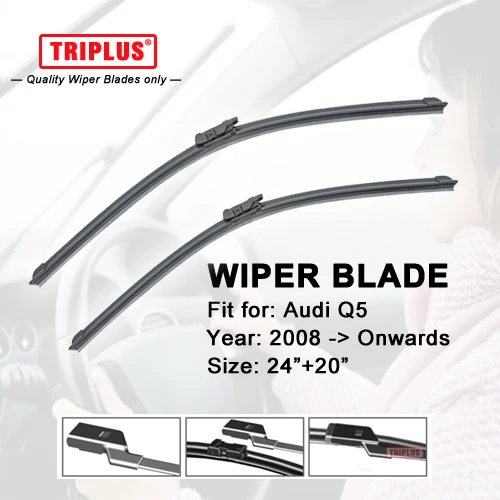 

Wiper Blade for Audi Q5 (2008-Onwards) 1set 24"+20"