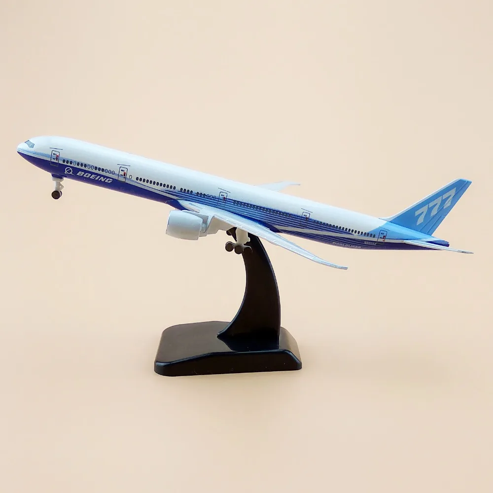Alloy Metal Prototype Air B777 Boeing 777 Airlines Airplane Model Plane