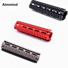 Охотничий Тактический Страйкбол AR-15 M4 M16 Handguard Carbine 9 дюймов свободный поплавок Quad рельсовый прицел Монтажные Аксессуары для винтовки