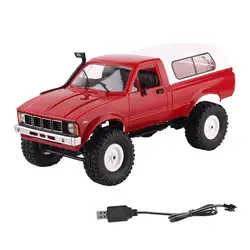 Машина пикап четырехколесный привод восхождение модель автомобиля игрушка 2,4 г RC Гусеничный внедорожный багги автомобиль 1:16 4WD детский