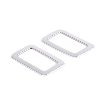 

ABS Interior Accessories Rear Back Inner Reading Light Lamp Cover Frame Trim 2pcs For Porsche Macan 2014 2015 2016