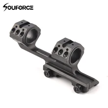 Высокое качество Тактический тяжелый Dute 3 винта 25,4/30 мм кольцо Расширенная база для рейки с дополнительной 20 мм Пикатинни Крепление для охоты