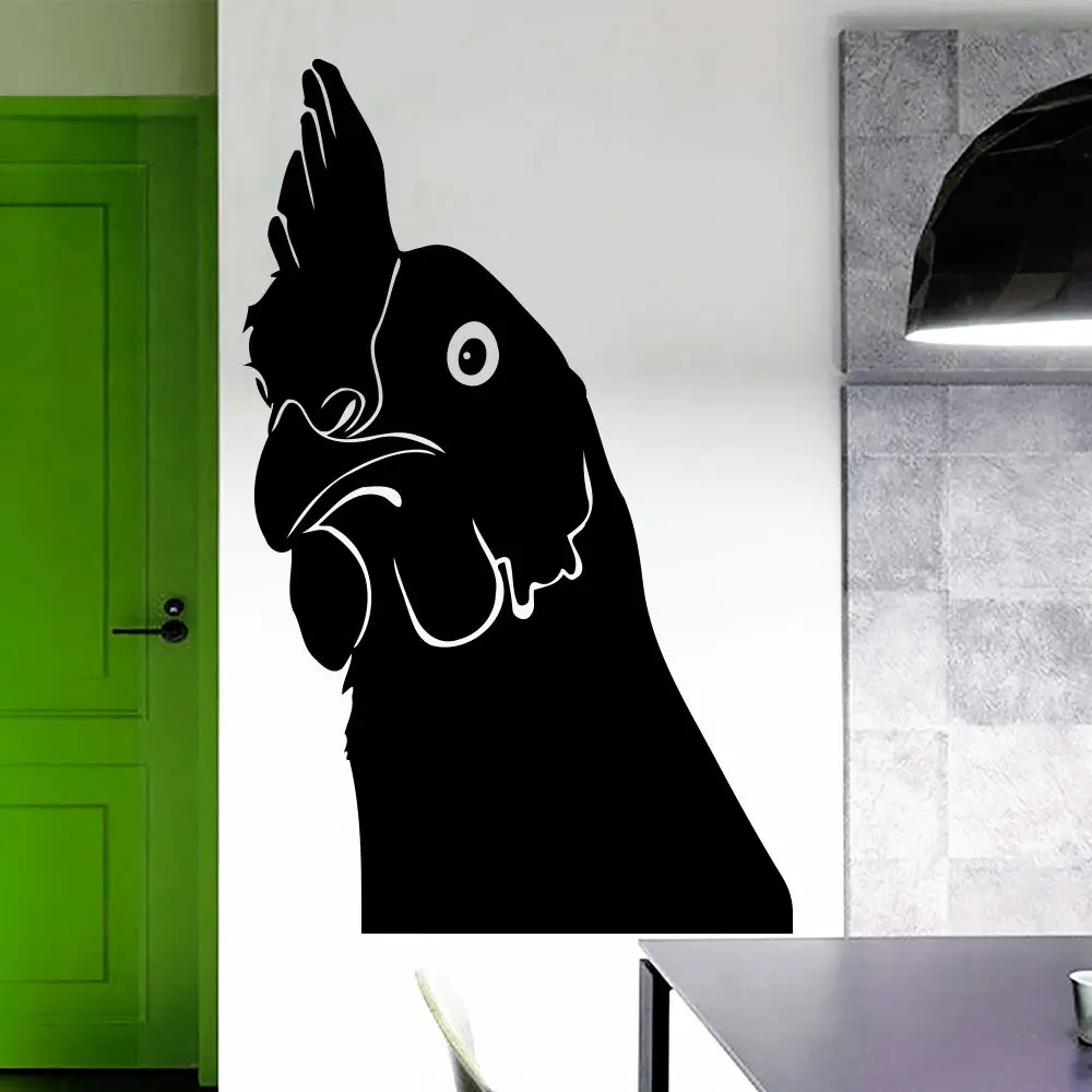 Coq Stickers Muraux Oiseau Decalcomanie Cuisine Cafe Boulangerie