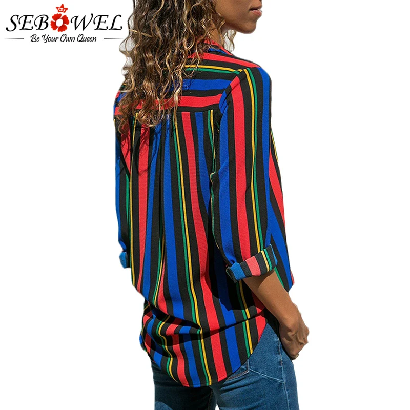 Multicolor-Striped-Modern-Women-Shirt-LC251389-22-2 
