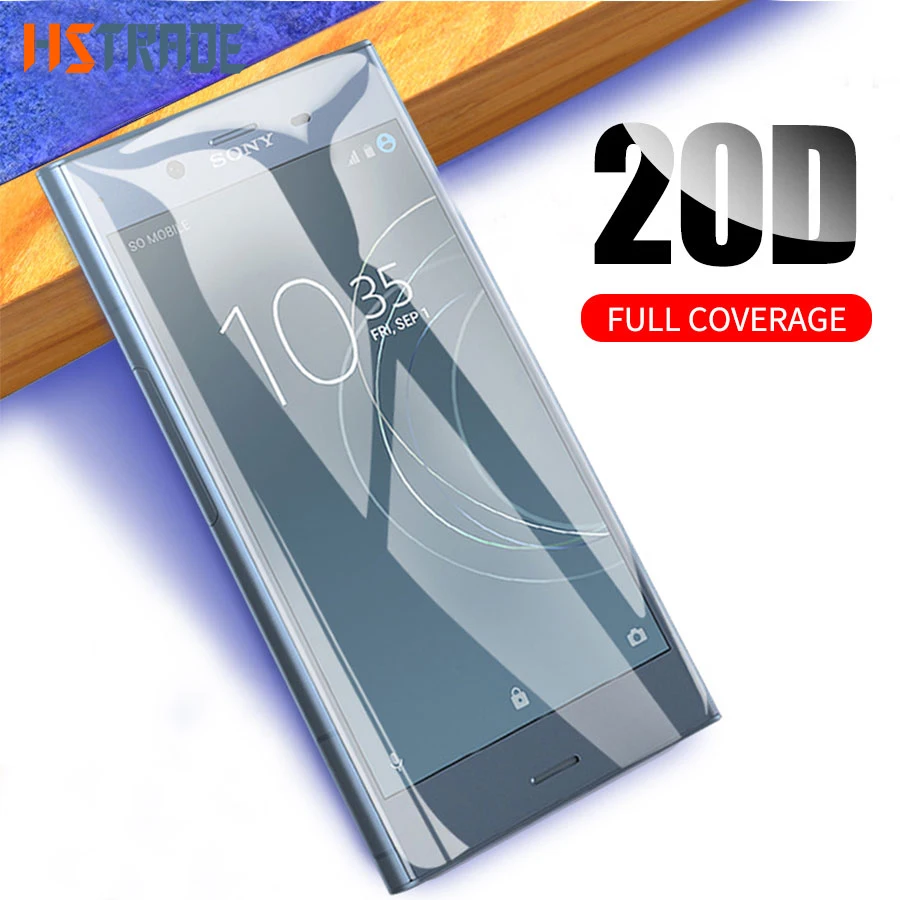 6D закаленное стекло для Sony Xperia XA XA1 XA2 Ultra X Compact XP XZ XZ2 XZS изогнутая полноэкранная