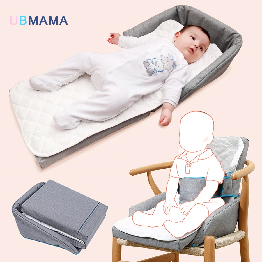 

Multi-function high quality portable baby crib travel baby bed dining chair newborns baby crib foldable bed