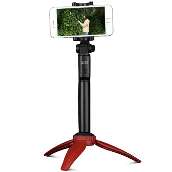 

QZSD Portable Bluetooth Selfie Stick Tripod Monopod Remote Control for iOS Android
