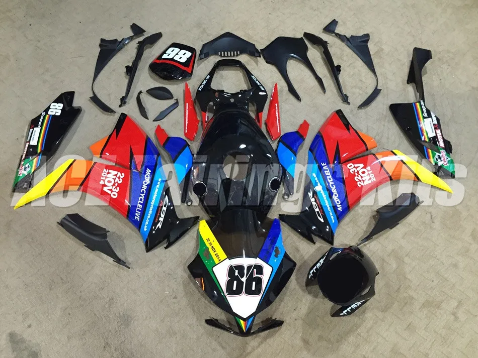 

3gifts New ABS fairings Kits Fit for Honda CBR1000RR 2012 2013 2014 2015 CBR 1000RR 12 13 14 15 16 fairing set custom cool style