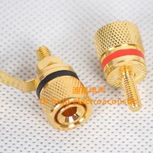 Speaker terminal box new arrival banana audio terminal audio hifi general ternminal/Free Shipping
