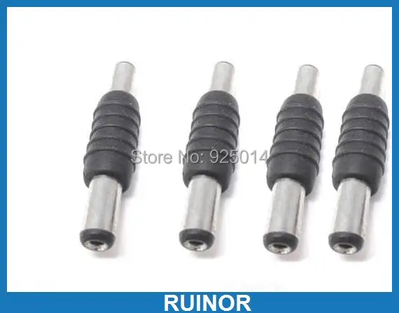 

100PCS 5.5mm x 2.1mm Male to 5.5mm x 2.1mm Male for CCTV DC Power Plug Connector