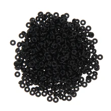 800 шт. для рыболовных приманок карпа уплотнительные кольца терминал снасти матовый кольца Вертлюги для грубого Рыбалка на щуку ловля сома рыболовная приманка