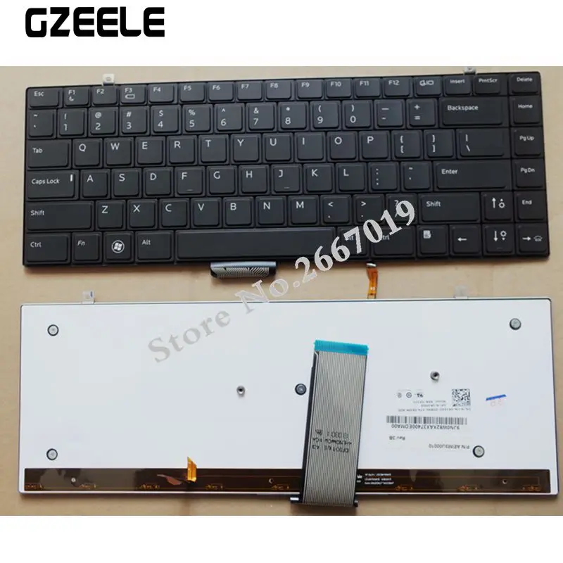 Клавиатура для ноутбука Dell студии XPS 13 16 1340 1640 1645 1647 1650 с подсветкой | Компьютеры и