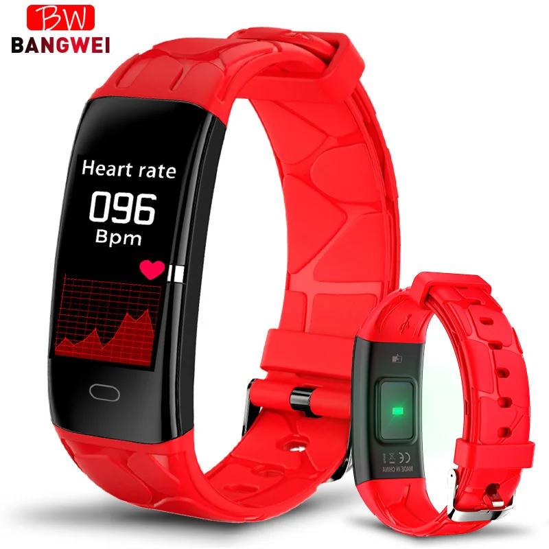 

BANGWEI Smart watch Women IP68 Waterproof Fitness Tracker Blood Pressure Heart Rate Monitor Pedometer multi-function Sport Watch