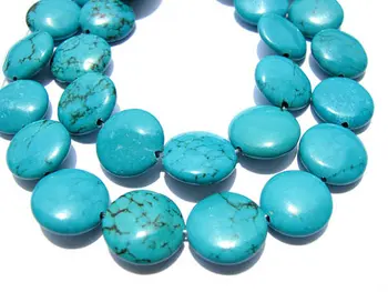 

high qualit turquoise beads roundel coin disc green jewelry beads 10mm--3strands 16inch/per strand