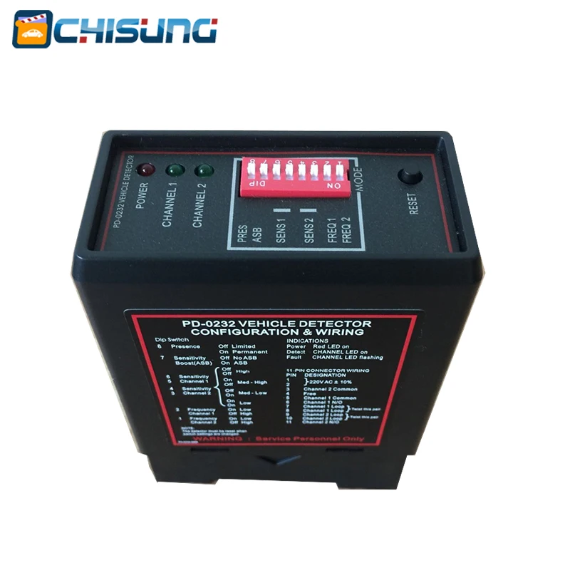 Parking Dual Channel Vehicle loop Detector PD232 model car barrier gate loop detector Parking Dual Channel Vehicle loop Detector PD232 model car barrier gate loop detector