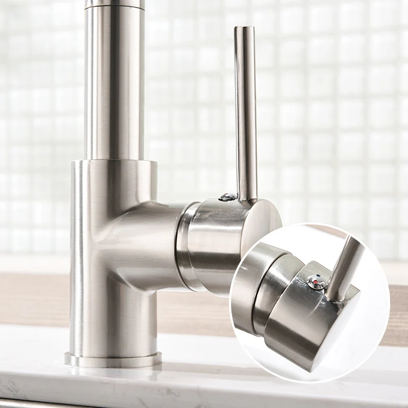 Fapully Spring Pull Down Kitchen Faucet Brushed Nickel Chrome Crane 2 Outlet Spray Dual Spouts 360 Swivel Kitchen Mixer Taps 191 Fapully Spring Pull Down Kitchen Faucet Brushed Nickel Chrome Crane 2 Outlet Spray Dual Spouts 360 Swivel Kitchen Mixer Taps 191