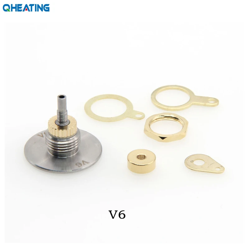Qheater V5 V6 V7 коннектор DIY Vape Box Mod 510 PEEK изолятор BF нижний фидер аксессуары для