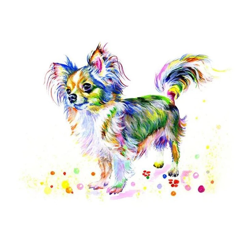 

5D DIY Diamond Painting Cross Stitch Watercolor Shih Tzu dog Of Home Decor Embroidery Full Square Diamond Mosaic wall art Z168