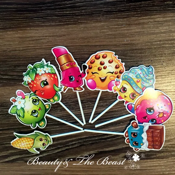 Fruits Shop Kin Cupcake Toppers Birthday Party Decorations Party Supplies Birthday Party Decorations Kids Baby Shower Shower Shower Shower Baby Showershower Baby Decoration Party Aliexpress