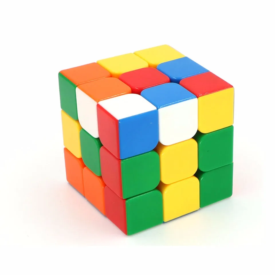 3New 3x3x3 ShengShou Rainbow Magic Cube Twisty Puzzle Game Toy FreeShipping Cubo Magico