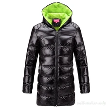 Women Ukraine Winter Warm Black Hooded Cheap O Coat Thicken Jacket Korean Palto Chinese Clothing Windcheater Long Overcoat XL