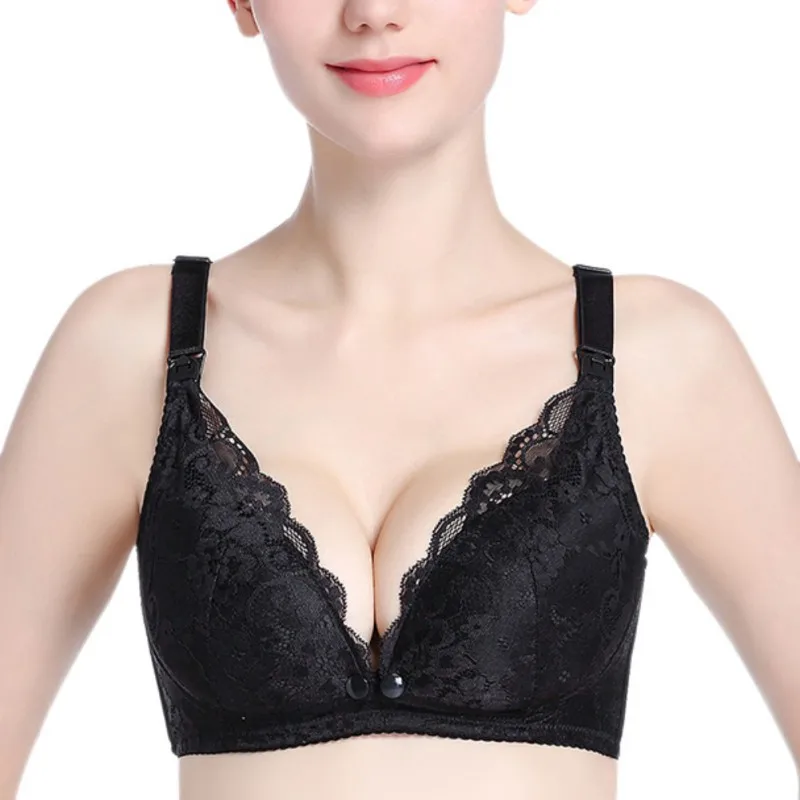 

New 2019 Sexy Lace Women Bra Comfortable Breathable Bralette Ladies Active Bras Push Up Brassiere Summer Thin Underwear