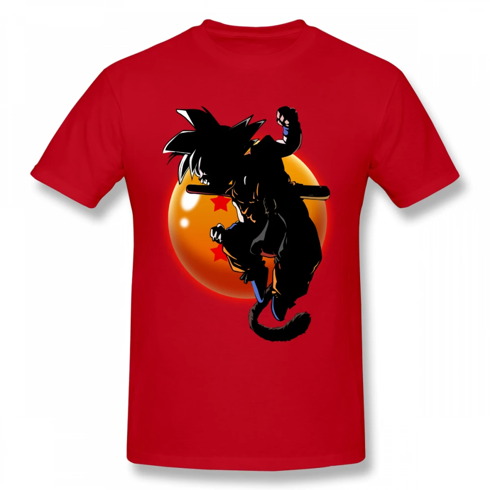 Awe некоторые супер футболка Saiyan рубашка Dragon Ball Z футболка для мужчин Saiyan Rules Son аниме Гоку стиль футболка - Цвет: Красный
