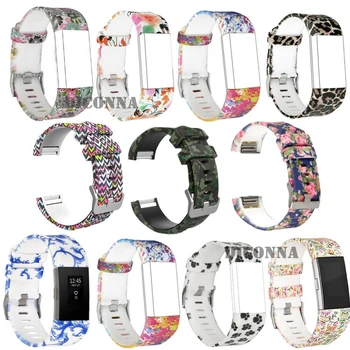 

Soft Silicone Replacement Watch Band Strap For Fitbit Charge 2