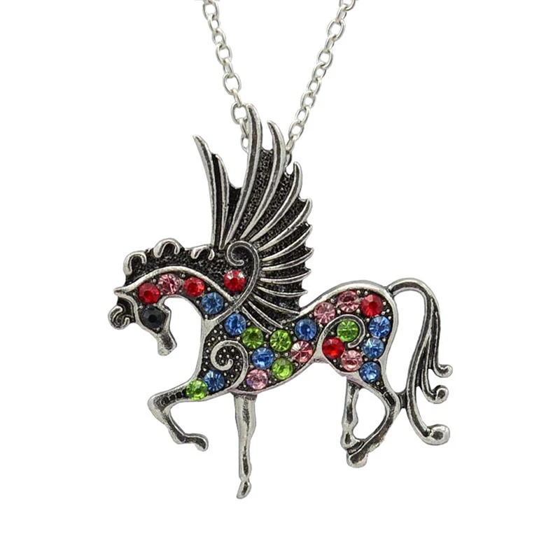 Чокер с ограничением по времени Collares Моана цепочка конем новый микс Цвет Пегас