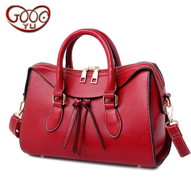 Ladies Europe and the United States new round shoulder bag paint leather litchi pattern double zipper motorcycle bag Ladies Europe and the United States new round shoulder bag paint leather litchi pattern double zipper motorcycle bag