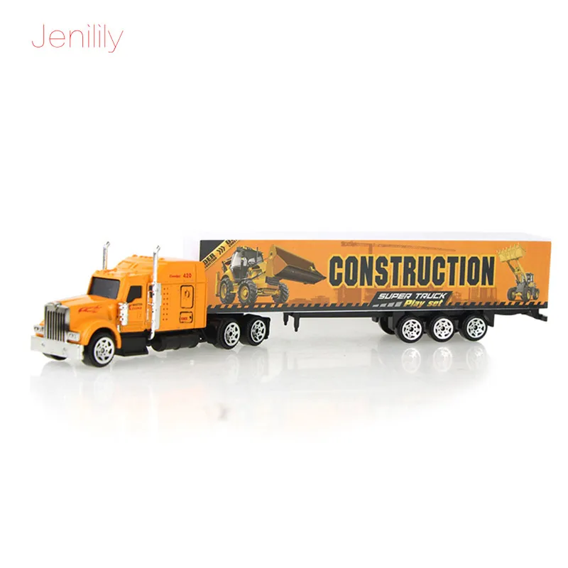 1 Pc Alloy Metal Car Model 5 Color Container Truck Diecast Model Kid Children Educational Toys Christmas Birthday Gift For Boys 1 Pc Alloy Metal Car Model 5 Color Container Truck Diecast Model Kid Children Educational Toys Christmas Birthday Gift For Boys