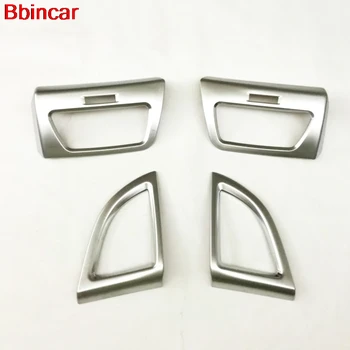 

Bbincar ABS Chrome Front Both Side Console Middle Air Vent Cover For Honda CRV CR-V 2012 2013 2014 2015 2016