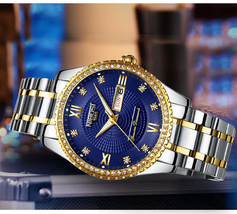 NIBOSI спортивные часы новые часы Для Мужчин Скелет автоматические механические часы золото моды Повседневное Бизнес скелет человека смотреть лучший бренд класса люкс