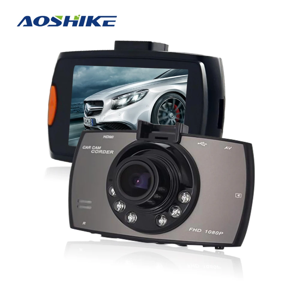

Aoshike 2.7-Inch G30 Driving Recorder Car 1080P HD Wide-angle Mini Inter face Night Vision HD G-Sensor Dash Cam Camera