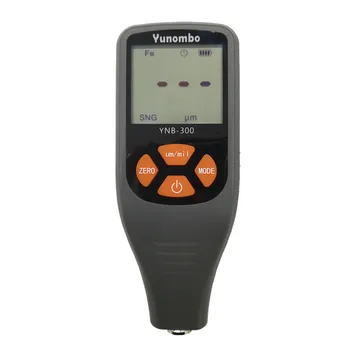 

1pc Yunomb Range 0-1300um Car Paint Thickness Meter Film Thickness Tester Coating Thickness Gauge with English Russian Manual