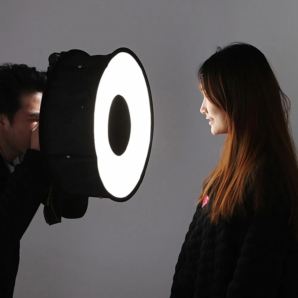 

Softbox Flash Light 45cm Foldable Speedlight For Canon Nikon Camera Accessories Photobooth Props