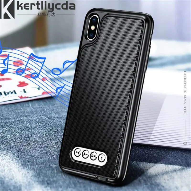 New phone case Suitable for outdoor Cover with Bluetooth speaker pattern for IPhone XS MAX XR 6