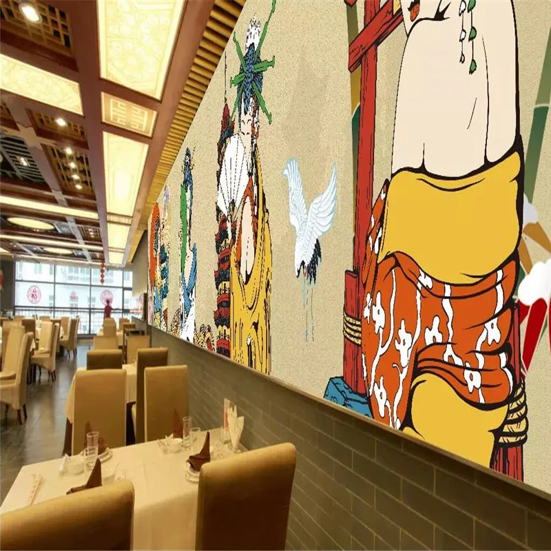 Japanese restaurant sushi restaurant background wall professional production mural wholesale wallpaper custom poster photo wall Japanese restaurant sushi restaurant background wall professional production mural wholesale wallpaper custom poster photo wall