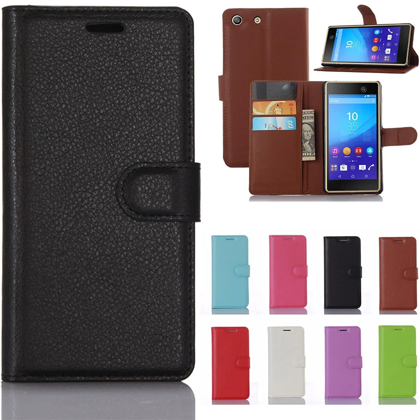 Чехол книжка для Sony xperia M5 M 5 Dual E5633 E5603 E5606 E5653 кожаный чехол телефона E 5633 5603 5606