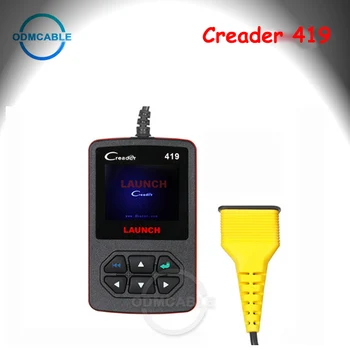 

OBD2 Code Reader CReader 419 Diagnostic Scanner with Manufacturer Specific Free Update LAUNCH CR419 Creader 4001 same as AL319