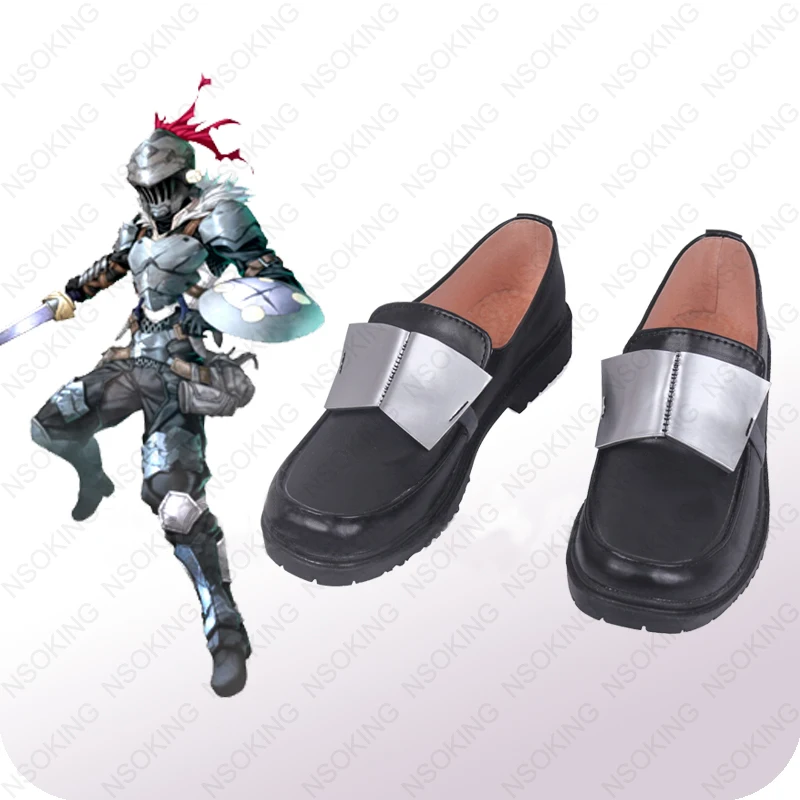 

New Goblin Slayer Cosplay Boots Anime Shoes Custom Made