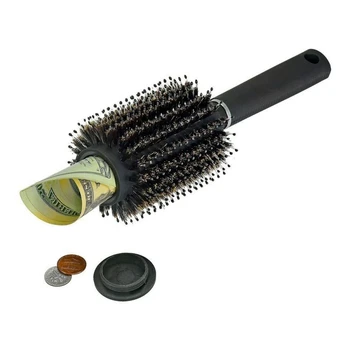

Hair Brush Secret Stash Box Safe Diversion Secret Security Hidden Valuables Hollow Container Home Secret Compartment