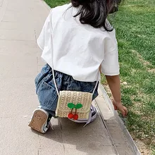 CONEED г.; цветочный с застежкой-клапаном; дизайнерская модная детская сумка-мессенджер на молнии; тканая сумка Для монет; Сумочка для девочек; APR22