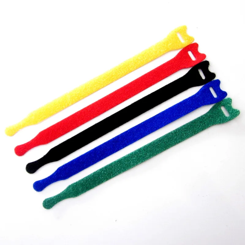 

Wire/Computer/Data Cable Hook And Loop Nylon Button Self Adhesive Fastener Strong Tape Hook Loop Roll Adjustable Self Adhesive