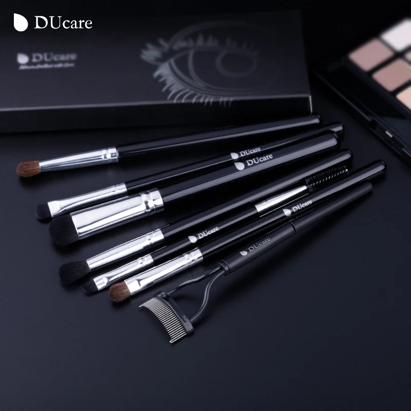 Best Price DUcare 7 PCS Makeup Brushes Eyeshadow Brush Set Foldable