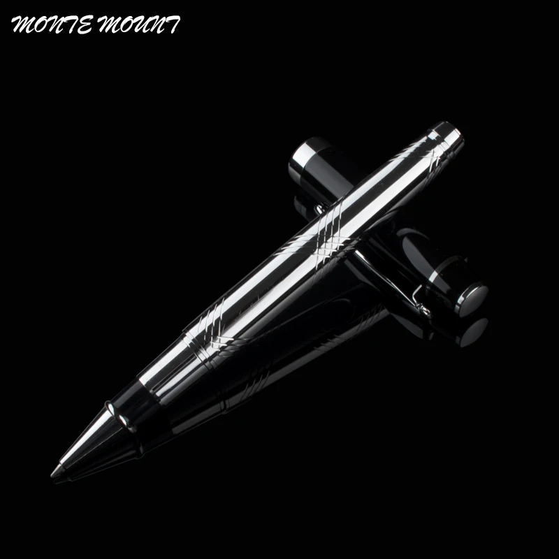 Monte Mount более популярная серебряная и черная шариковая ручка